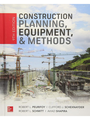 Construction Planning, Equipment & Methods 9th Edition