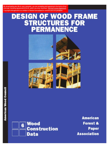 Design of Wood Frame Structures for Permeance