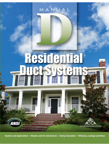 Manual D (Residential Duct Systems)