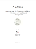 Alabama Electrical Supplement to the Contractors Guide to Business Law and Project Management