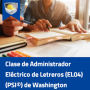 Clase de Administrador Eléctrico de Letreros (EL04) (PSI©)
