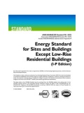 Energy Standard for Buildings Except Low-Rise Residential Buildings ANSI/ASHRAE/IES Standard 90.1