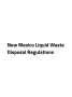 New Mexico Liquid Waste Disposal Regulations