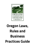Oregon Laws, Rules and Business Practices Guide