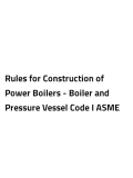 Rules for Construction of Power Boilers - Boiler and Pressure Vessel Code I ASME©