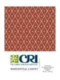 Standard for Installation of Residential Carpet CRI 105