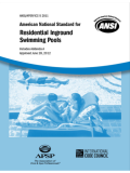 Standard for Residential Inground Swimming Pools ANSI/NSPI-5