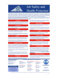 VA Job Safety and Health Protection Poster