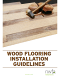 Wood Flooring Installation Guidelines Manual NWFA